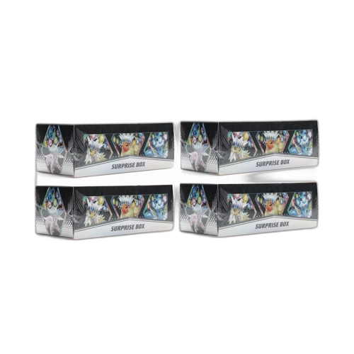 Pokémon Scarlet & Violet Prismatic Evolutions Surprise Box 4x Lot
