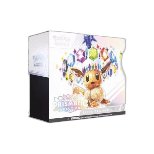 Pokémon Scarlet & Violet Prismatic Evolutions Elite Trainer Box