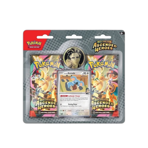 2026 Pokémon Mega Evolution Ascended Heroes Larry's Komala Blister Pack