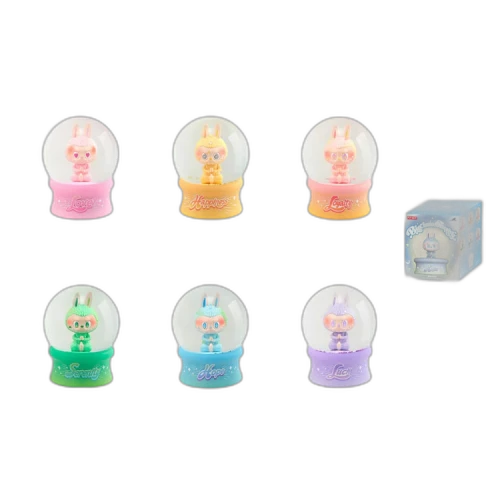 Pop Mart The Monsters Labubu Big into Energy Crystal Ball Sealed Case (6 Blind Boxes)