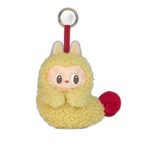 Pop Mart Labubu THE MONSTERS Wacky Mart Series Earphone Case 'Yellow'