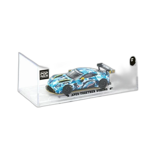 BAPE x POPRACE Aston Martin GT3 1/64 'Blue'