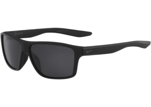 Nike Premier Square Sunglasses Matte Black Dark Grey Lens Dark Grey (PREMIER-EV1071-001-60)