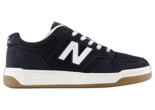 New Balance B480 Lace White Black (PS)