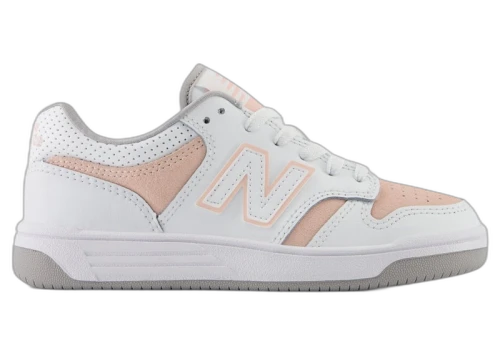 New Balance 480 White Pink Haze (PS)