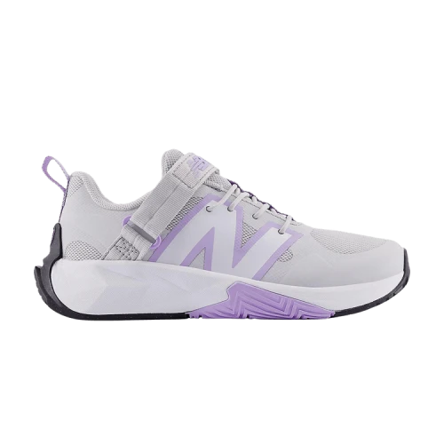 New Balance FuelCell Play Bungee with Top Strap Grey Matter Lilac Glo White (PS)