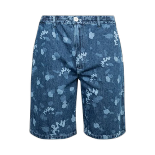 Marni Denim Shorts 'Iris Blue'