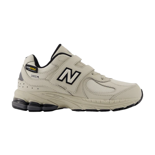 New Balance 2002R Hook & Loop Little Kid Wide 'Cordura Pack - Timberwolf Black'