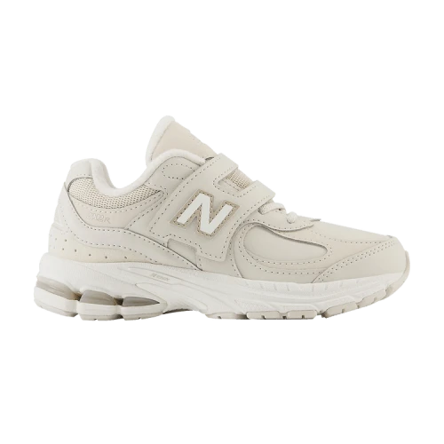 New Balance 2002R Hook & Loop Little Kid 'Beige Fleece Lined'