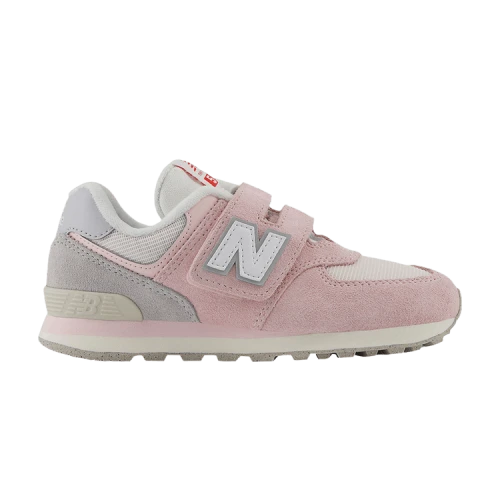 New Balance 574 Hook and Loop Rose (PS)