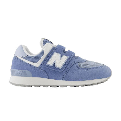 New Balance 574 Hook & Loop Little Kid Wide 'Mercury Blue'
