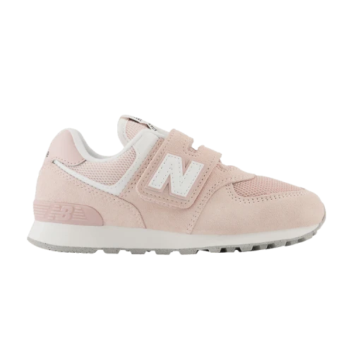 New Balance 574 Hook & Loop Little Kid Wide 'Quartz Pink'