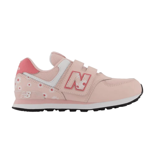 New Balance 574 Hook & Loop Little Kid 'Pink Florals'