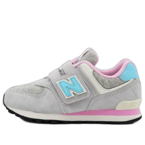 New Balance 574 Hook & Loop Little Kid 'Brighton Grey Summer Aqua'