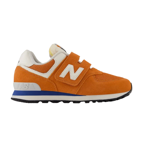 New Balance 574 Hook & Loop Little Kid Wide 'Infield Clay'