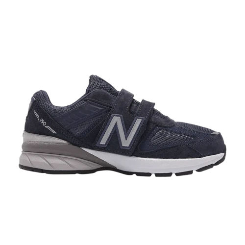 New Balance 990v5 Hook and Loop Little Kid 'Navy'
