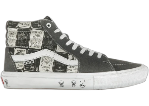 Vans Skate Sk8-Hi Daniel Johnston Hi, How are you