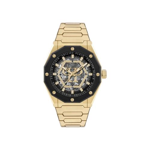 Philipp Plein Plein Deluxe Automatic Watch 'Gold'