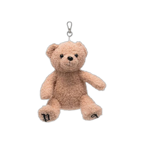 Palm Angels Women PA Bear Keychain Brown/Black