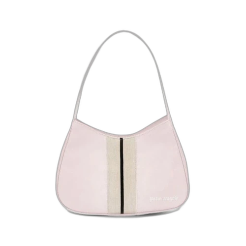 Palm Angels Venice Track Hobo Bag Baby Pink/Off-white