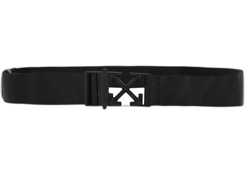 OFF-WHITE Nylon Arrow Belt Black