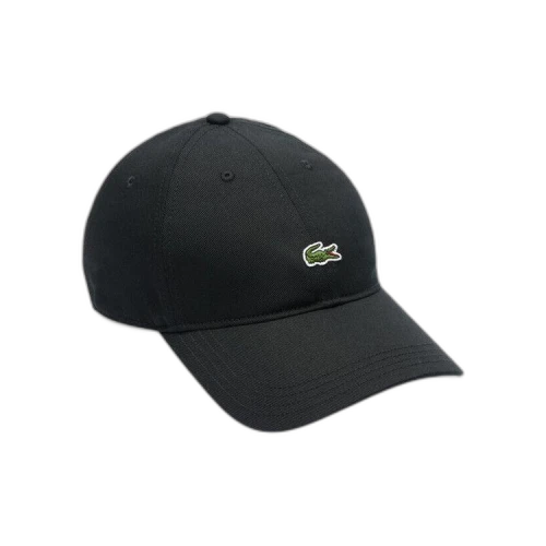 Lacoste Cotton Twill Cap Black