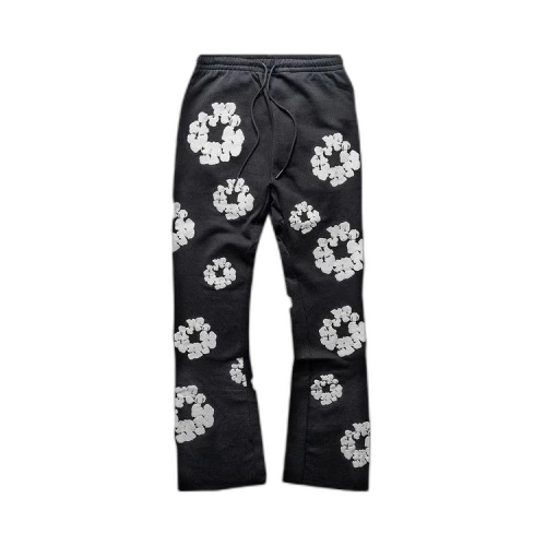 READYMADE x Denim Tears Wreath Sweatpants 'Black'