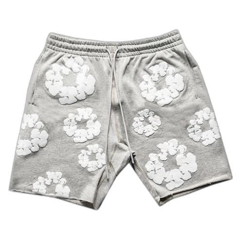 READYMADE x Denim Tears Wreath Sweatshorts 'Grey'