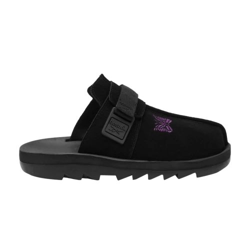 Reebok Needles x Beatnik Sandal 'Black Extreme Purple'