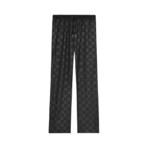 CELINE Triomphe Jersey Tracksuit Pants 'Black'
