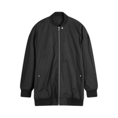 Rick Owens Jumbo Peter Flight Jacket 'Black/Pearl'