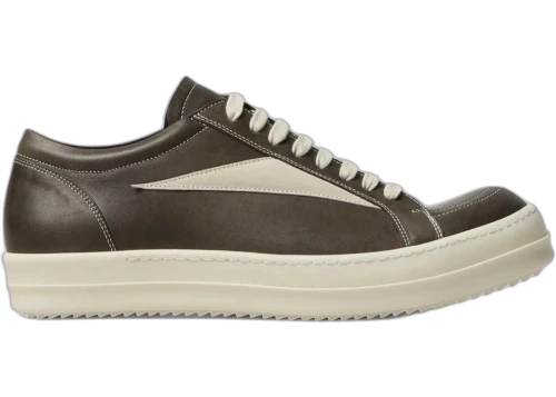 Rick Owens Vintage Low Sneaker Washed Black Milk