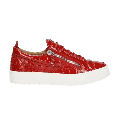 Giuseppe Zanotti Double-Zip 'Red Alligator'