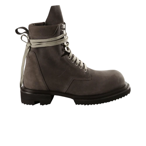 Rick Owens Low Army Gabe Boot Dark Dust