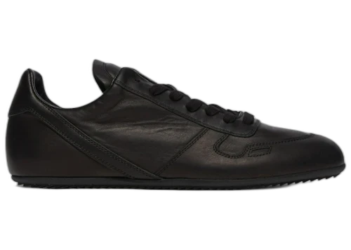 Rick Owens Minimal Sneaks Black Leather