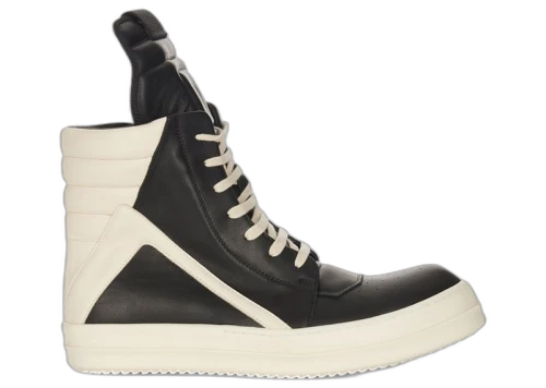 Rick Owens Geobasket Sneakers Black Milk