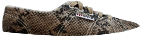 Superga 2750 Velvet Snake W Beige Multi (Women's)