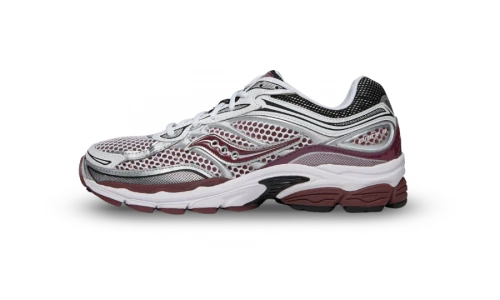 Saucony ProGrid Omni 9 'White Maroon' (2026)