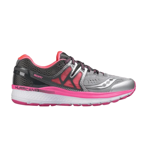 Saucony Hurricane Iso 3 'Grey Pink' (Women's)