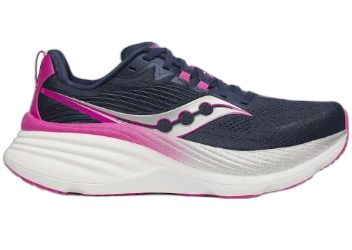 Saucony Hurricane 24 Navy Fuchsia (Women's)