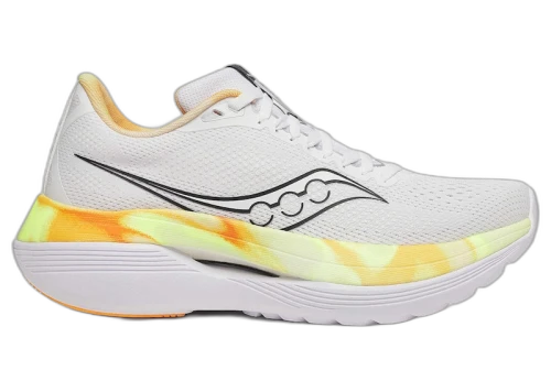 Saucony Endorphin Trainer White Black Yellow Orange (Women's)