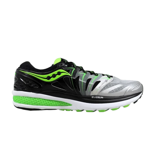 Saucony Hurricane Iso 2 Black/Silver-Slime