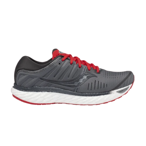 Saucony Hurricane 22 'Charcoal Red'
