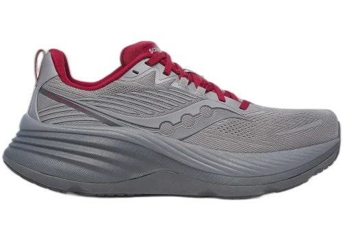 Saucony Hurricane 24 Cloud Carbon Red