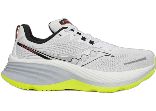 Saucony Hurricane 24 White Black Lime