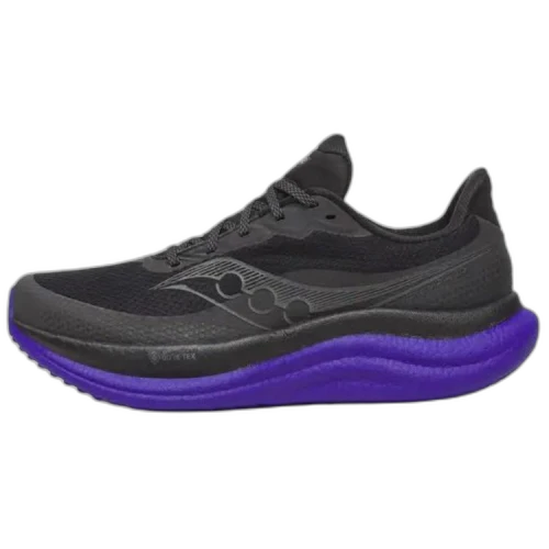 Saucony Triumph Victory 23 Low top Running Shoes Men's Black Purple