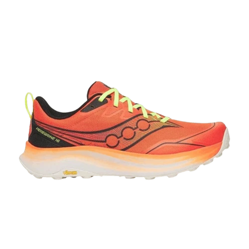 Saucony Peregrine 16 'Fire Black'