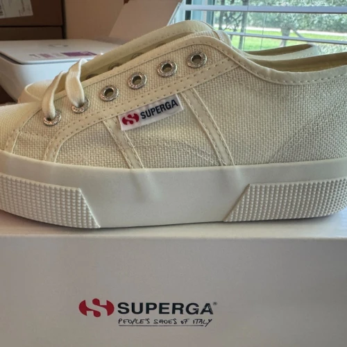 Superga 2740 Platform Beige Natural (Women's)