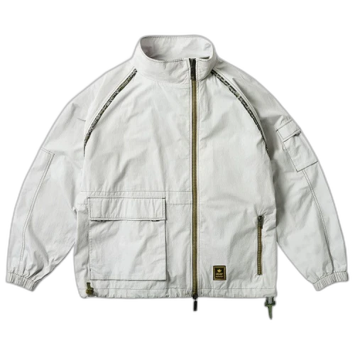 Palace x Maharishi Asymetric Track Jacket 'Ice'