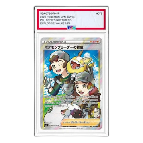 Pokemon Explosive Walker [S2a 078/070] 'Pokemon Breeder's Nurturing SR'